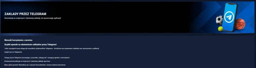1xBet rozdaje graczom bonusy na swoim kanale Telegram